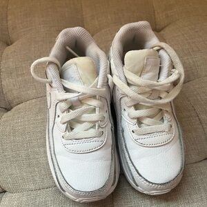 Nike Air Max Cream Athletic Sneakers